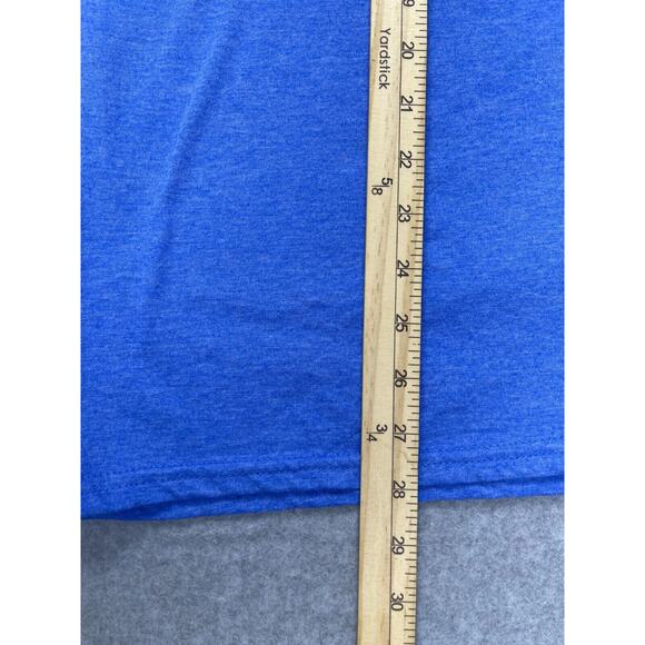 Super Dad T Shirt Men's Size L Blue Superman Logo Father's Day - Picture 4 of 6